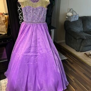 Ava Presley girls formal dress